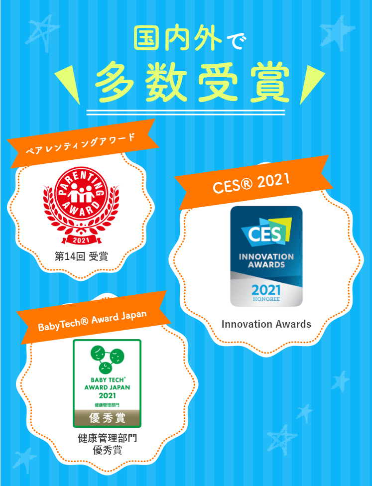 国内外で多数受賞